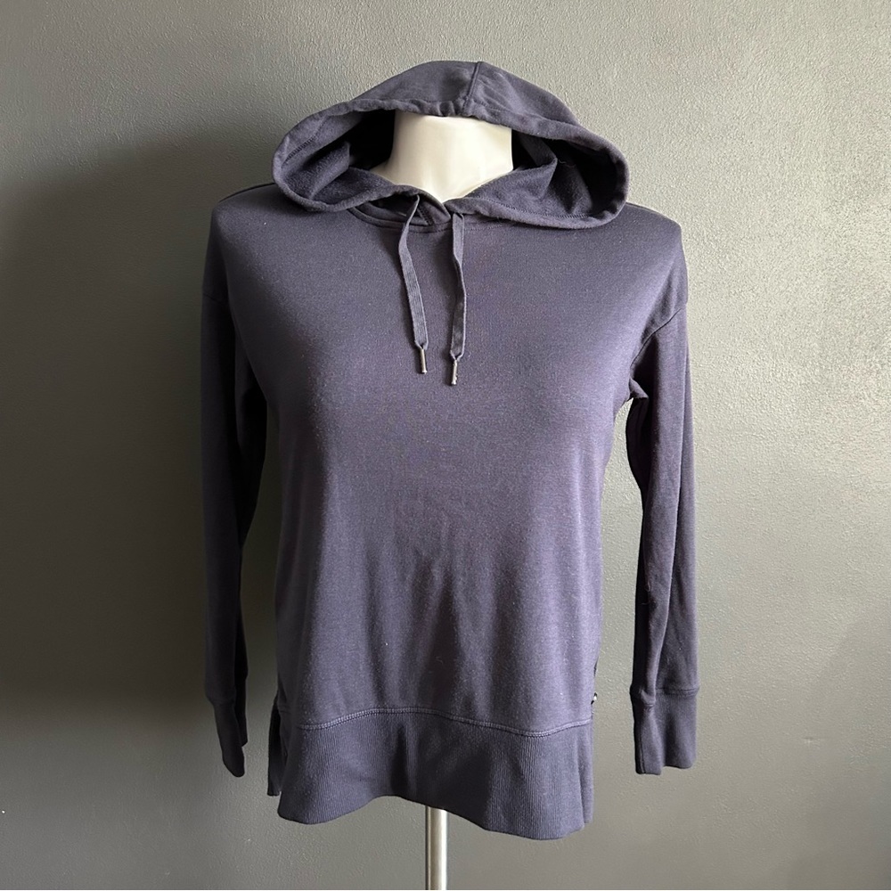 Gaiam Women's Dark Blue Zen Hoodie Sweatshirt S